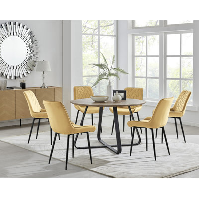 Ensemble de 6 tables de salle à manger Vyshonne