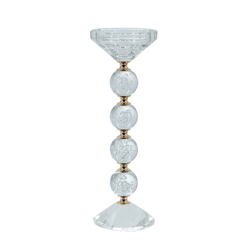 Porte-bougie D3.5X11, H 10,8 po x l 3,5 po x P 3,5 po