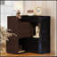 Armoire de rangement rotative extensible avec tiroir et tablettes réglables pour une utilisation polyvalente à la maison et au bureau