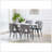 Modern Velvet Upholstered Dining Chair With Nailheads And Metal Legs, Set Of 2-2004603169
