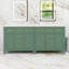 Armoire de salle de bain autoportante moderne avec tiroirs et armoires-118016965