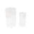 Acrylic Plastic Minimalistic Pedestal Table With Various Sizes