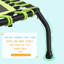 Metro Lane ft Round Fitness Trampoline with Handlebar