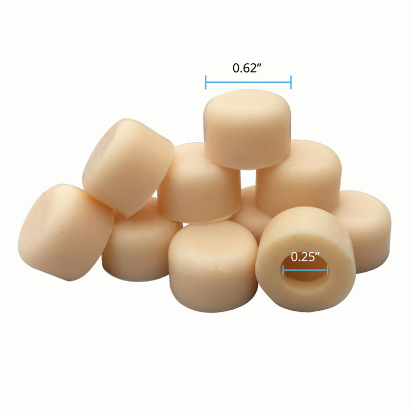 Butoir de porte embouts de pare-chocs en silicone amande