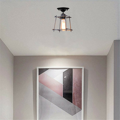Forkland Semi Flush Mount