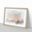 The Chicago Illinois Skyline in Abstract - Picture Frame Drawing Print-55735768-55735765