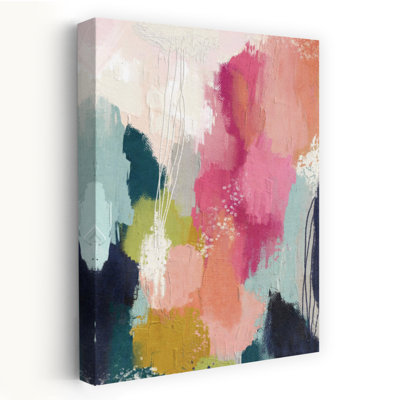 «Abstract Pinks», art abstrait contemporain audacieux