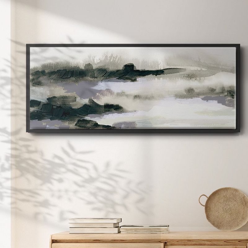 Abstract  March IV- Framed Canvas