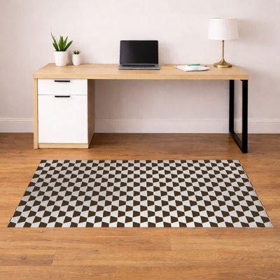 Tapis de bureau léger Hex