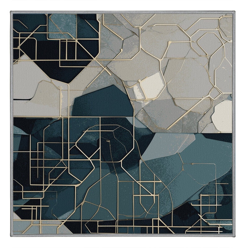 Nova Rays Rug, Square 7'