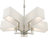 Harahan 5 - Light Steel Dimmable Chandelier-1900343667