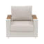 Fauteuil de patio avec coussins