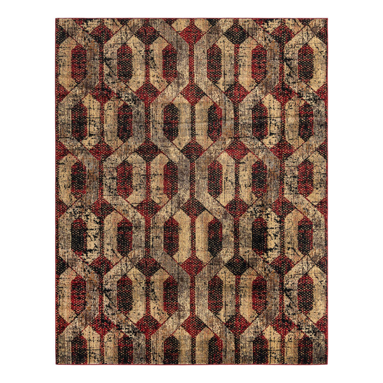 Brennin Geometric Indoor Rug