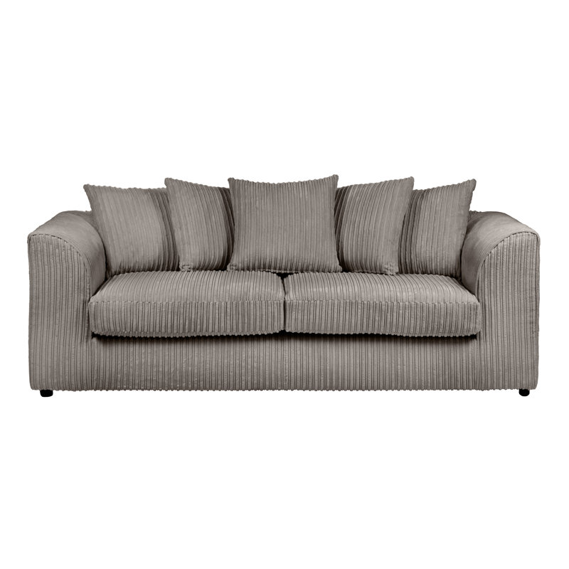 Moana 3 Seater Sofa, Grey