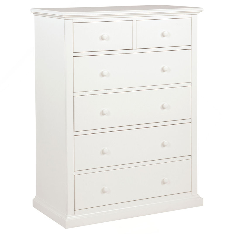 Commode de chambre à coucher, Blanc
