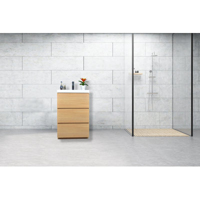 Ensemble de meuble-lavabo simple 24 po Hridhaan