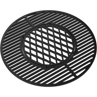 Cast Iron Grill Grate Replacement Gourmet BBQ System for Weber 22inch Kettle Charcoal Grills