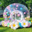 Surprise à venir! Bulle gonflable avec rebond, château gonflable pour enfants sautant avec souffleur, adapté pour l'intérieur et l'extérieur