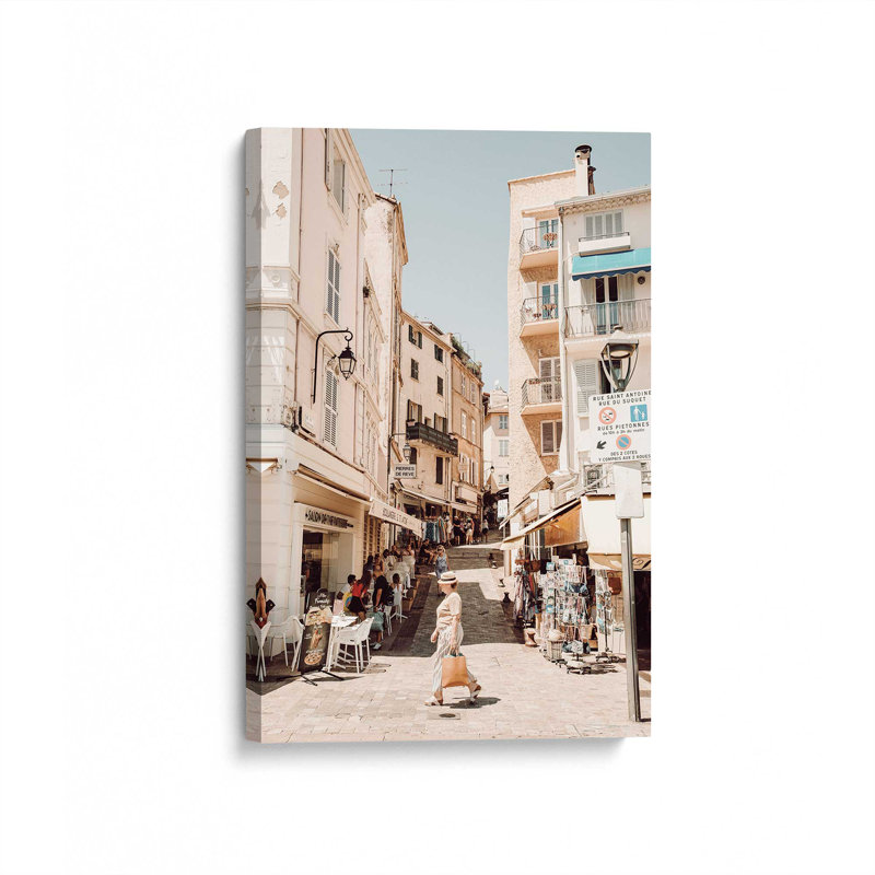 Charmant Paris Stroll, reproduction sur toile tendue, Toile tendue, H 30 po x l 20 po x P 1,25 po