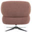 Chaise d'appoint pivotante rembourrée-235457484