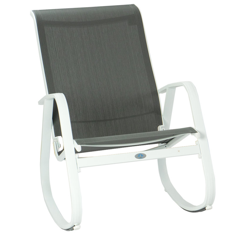 Wicker Outdoor Chair, Gray