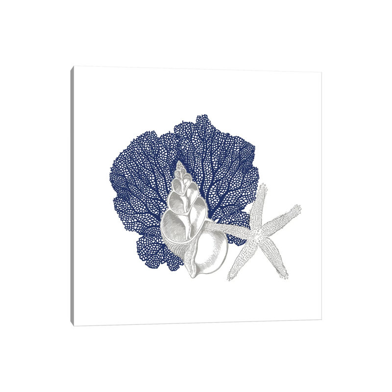Adventures At Sea I by Kimberly Allen - Wrapped Canvas Print, 66.04cm H x 66.04cm W x 1.91cm D