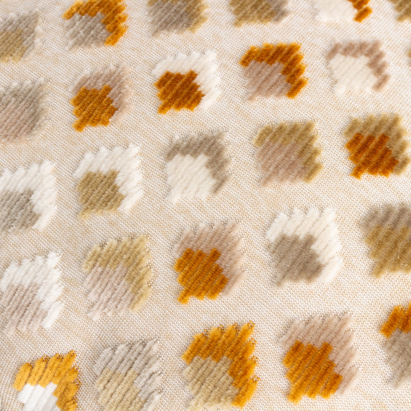 Lexington Geometric Rectangular Throw Cushion, Gold