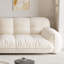 White 100% Polyester Modular Sofa cushion Loveseat-738208698