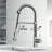 Edison 19" H 1-handle Pull-Down 2-Function Sprayer Kitchen Faucet-4032879-28294597