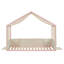 Structure de lit à baldaquin avec panneaux latéraux rembourrés-1788985841