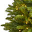 Arbre de Noël artificiel épinette vert avec lumières claires/blanches-1570185928