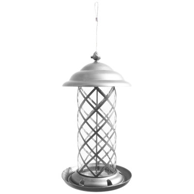 Horizon Metal Hanging Tube Bird Feeder