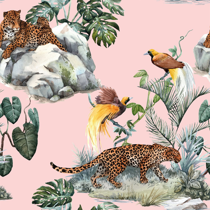 Carreau de papier peint l 25 po, L 2,09 pi x L 10,42 pi