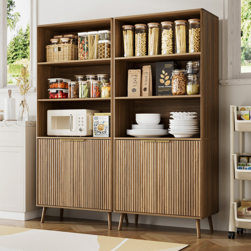 70.9 Kitchen Pantry, Walnut