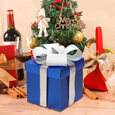 Christmas Decorations Matte Gift Boxes Stacked Gift Boxes Christmas Tree Scene Decoration