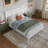Amandah Low Profile Solid Wood Panel Bed-1063239668-1063239669