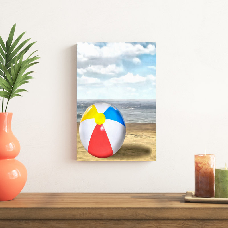 Ballon de plage II, H 18 po x l 12 po x P 1,25 po