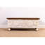 Banc de rangement en bois massif Milette