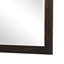 Miroir de coiffeuse Tey, cadre veener gris anthracite, 39 x 47