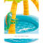 Jouets et gonflables île tropicale