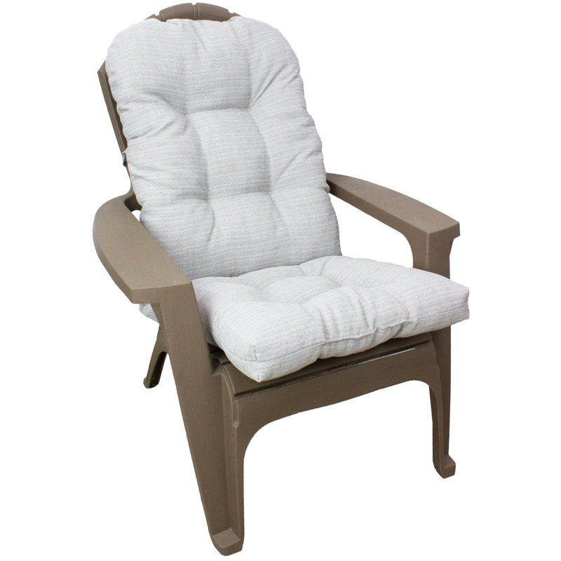 Indoor/Outdoor Seat/Back Cushion, Ashen Ivory