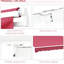 Auvent de balcon 13 'x 8', parasol rétractable avec manivelle manuelle, et tissu hydrofuge, structure en aluminium pour terrasse, cour, abri rouge