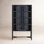Saxon Cabinet-Brushed Bronze Patina