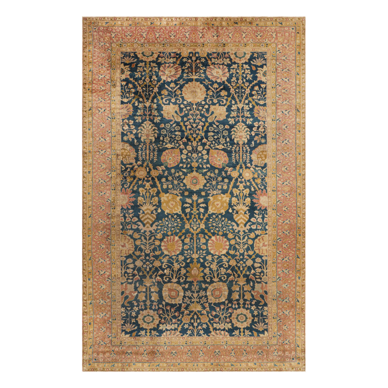 One-of-a-Kind 9'1x14'8 Hand Knotted Area Rug