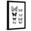 Patterned Butterflies - Single Picture Frame Print-817059932