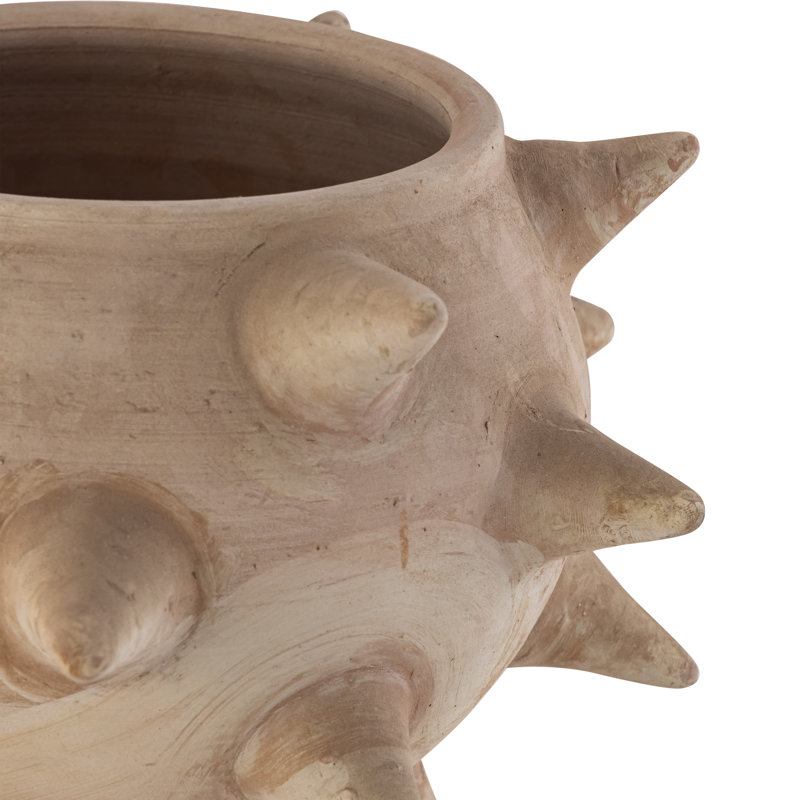 Terracotta Vase Dia 12.5" & H 9"