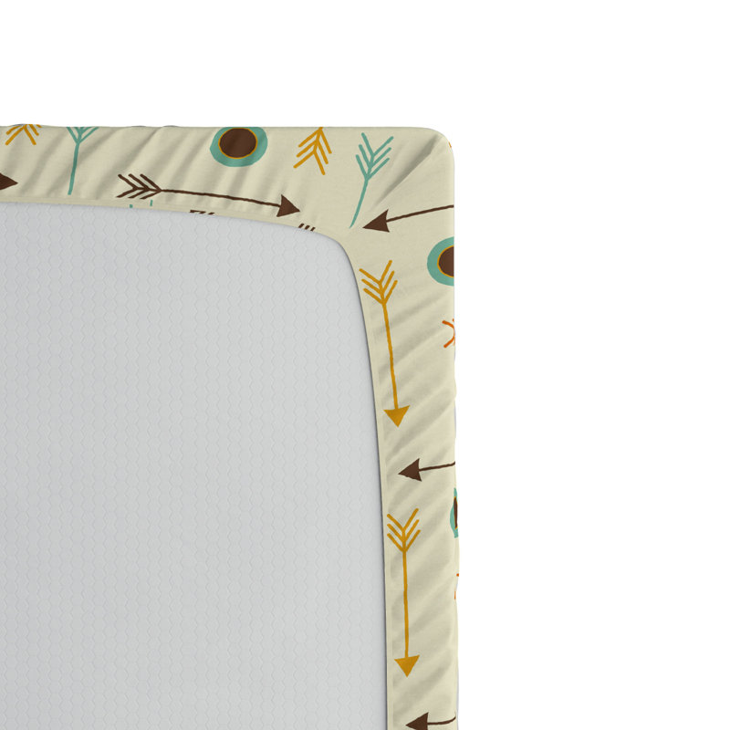 Microfiber Polka Dots Fitted Sheet, Full/Double Fitted Sheet