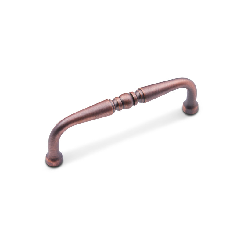 CP Series 3 1/2" Center to Center Arch Pull, Distressed Copper