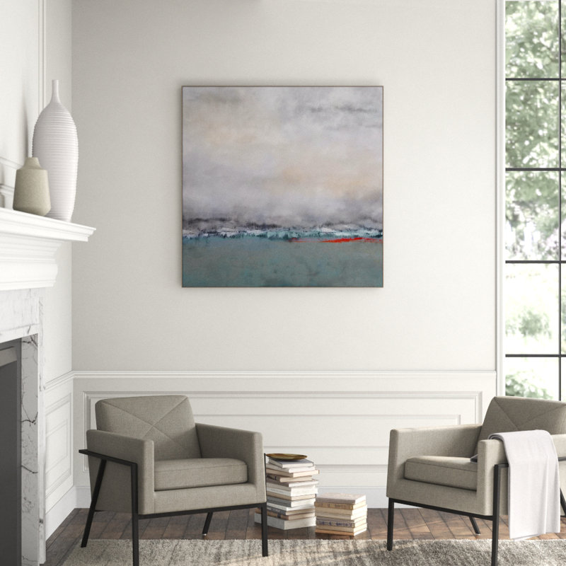 Before Dawn 2' Framed Print on Canvas