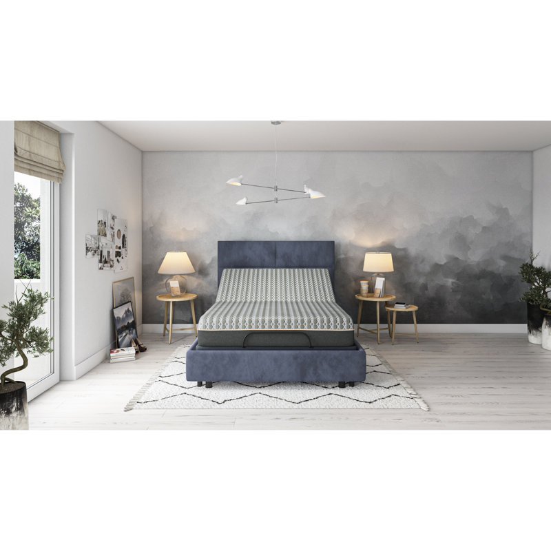 Copper 12" Full Size Mattress - Memory Comfort Layer And Strong Base Support Luxurious Edge